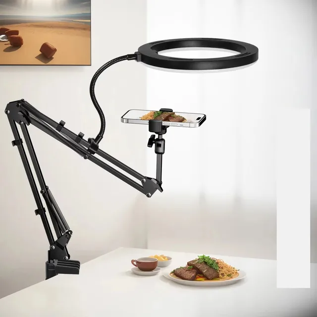 Live Stand Mobile Phone Professional Overhead Lighting Fixed