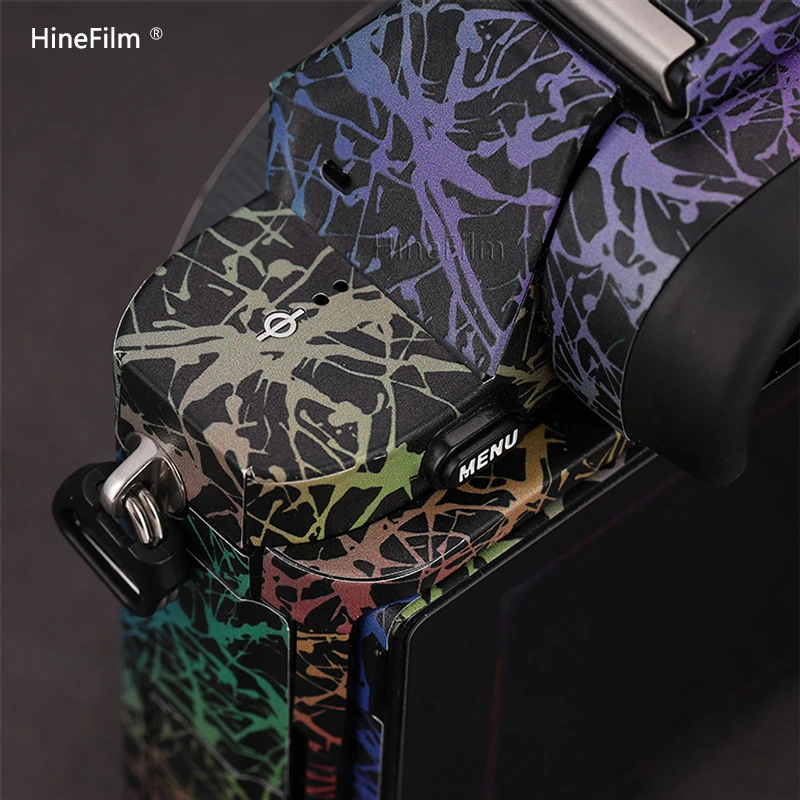 알파 7 카메라용 Hinefilm 스킨 스티커 프리미엄 데칼 스킨, A7 A7S A7R 카메라 스킨 보호대 랩 커버 필름
