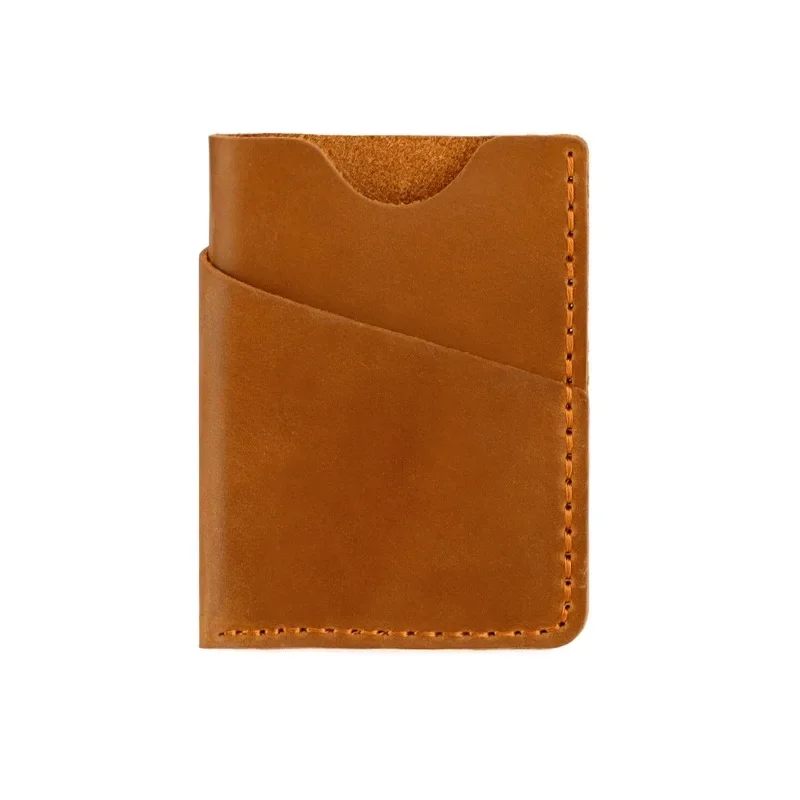 Slim RFID Blocking Card Wallet - Minimalist Leather Front Pocket Wallet For Men & Women