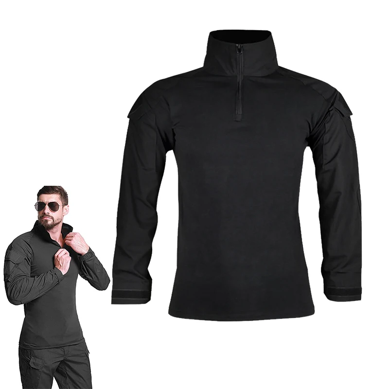 

2022 Military Tactical Uniform Quick-drying Breathable Camouflage Clothes Bomber Jacket Shirt Cargo Combat Assualt Clothing