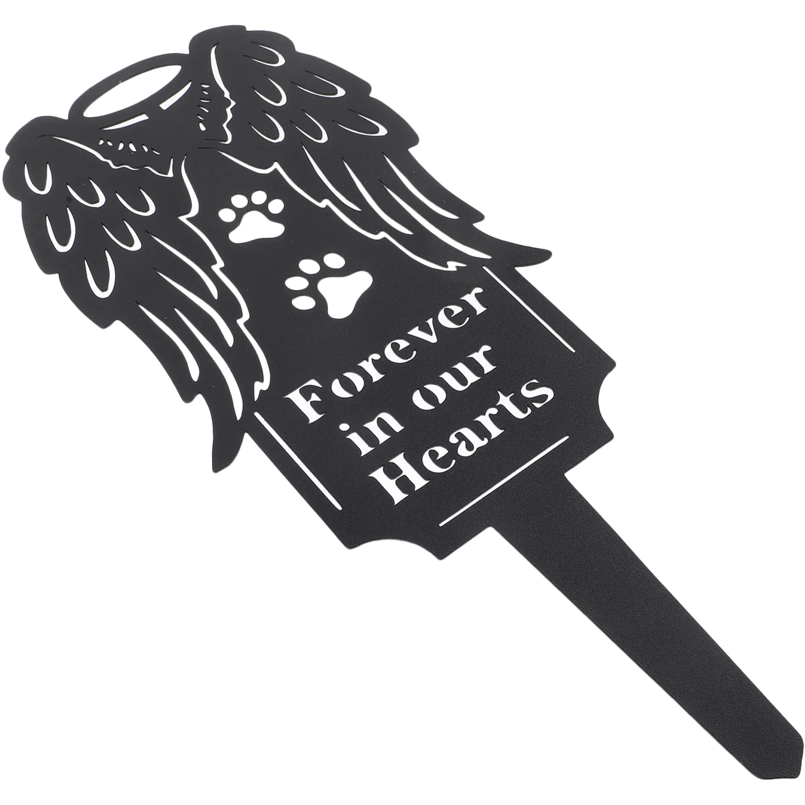 

Cat Memorial Plaque Stake Metal Pet Memorial Sign Memorial Garden Decoration