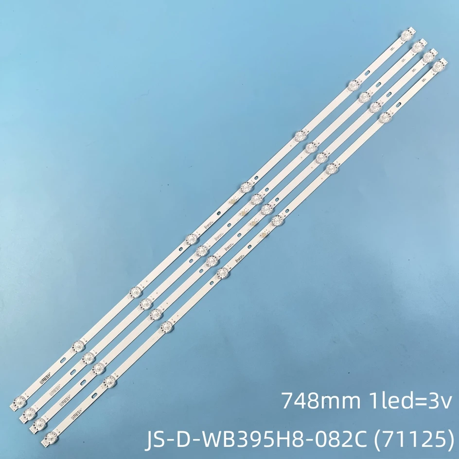 Led Backlight 8 lamp For ERISSON 40'' TV 40LES76T2 40FLEA28T2 JS-D-WB395H8-082C (71125) JS D WB395H8 082C (71125)