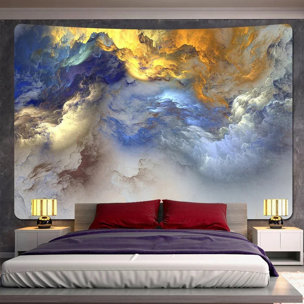 7 color cloud home decoration art tapestry bohemian decoration yoga mat hippie travel mattress large size background wall