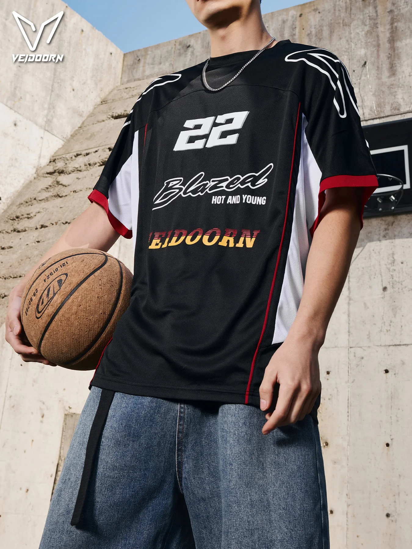 Veidoorn Men's Basketball Jersey