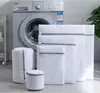 White Durable Washing Home Laundry Bag Mesh Organizer Net Dirty Bra Socks Underwear Shoe Wash Machine Cover Bathroom Accessories 1