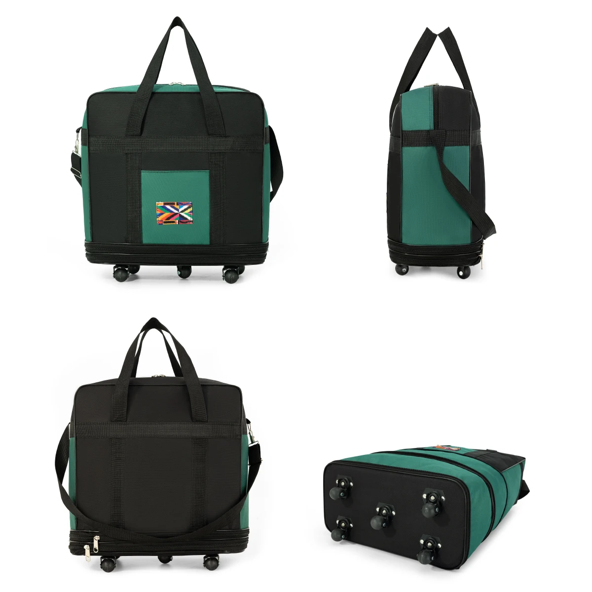 Oxford Cloth Backpack-Style Travel Bag with Large Capacity, Suitable for Global Travel and Luggage Shipping, for Both Genders