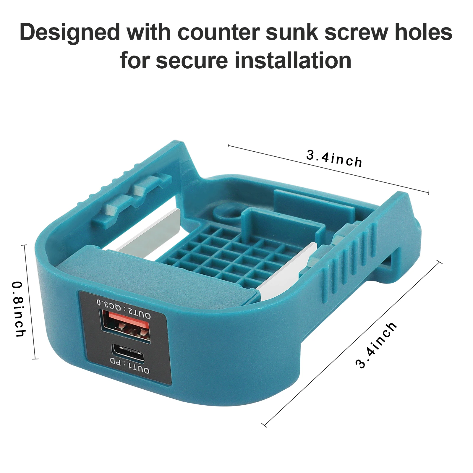 Makita 18V  USB  Type-C ͸ Ȧ  Makita 18V ͸ BL1840 BL1850 BL1860    