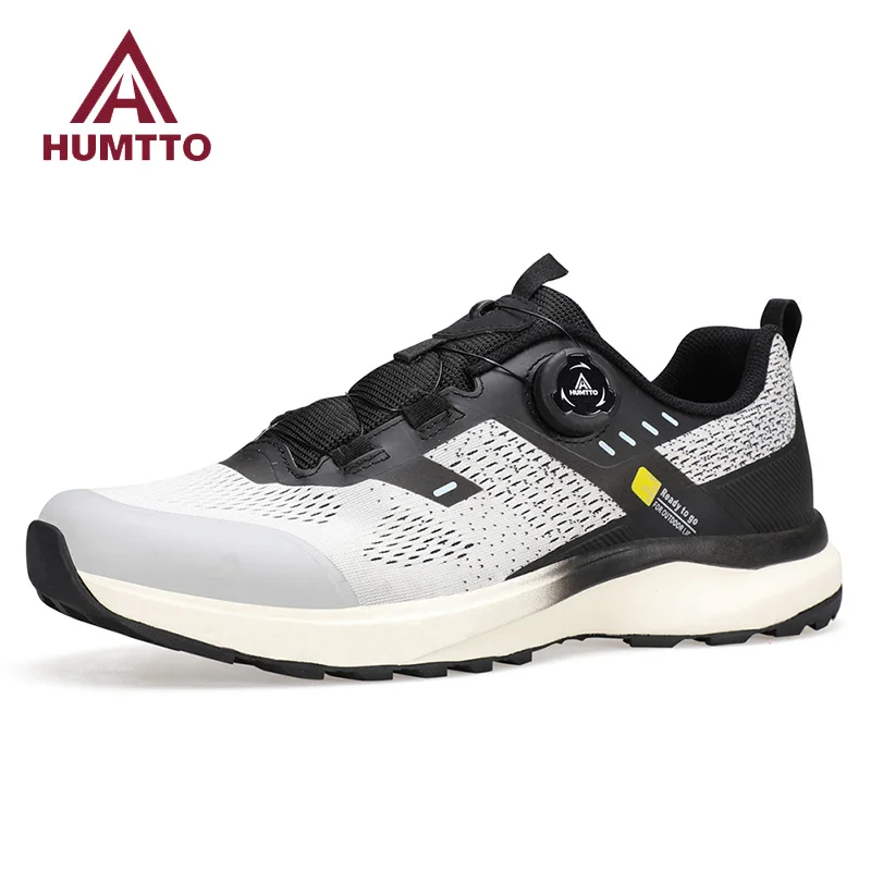 

HUMTTO Running Shoes Breathabl Sports Luxury Designer Shoes for Men Cushioning Black Man Sneakers Jogging Casual Mens Trainers