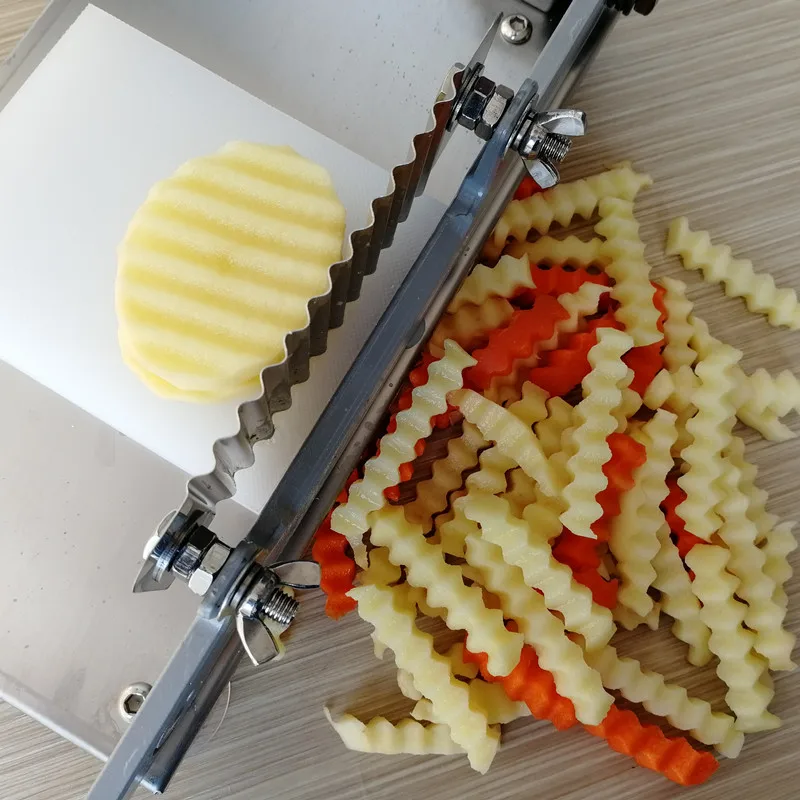 

Wave Edge Knife Potato Cutting Machine Cut Into Fancy Shapes Wolf Tooth Knife Potato Knife Potato Flower Cutting Strip