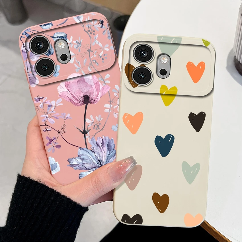 Enhanced Floral Silicone Soft Case - High-Quality Anti-Fingerprint Bumper Housing