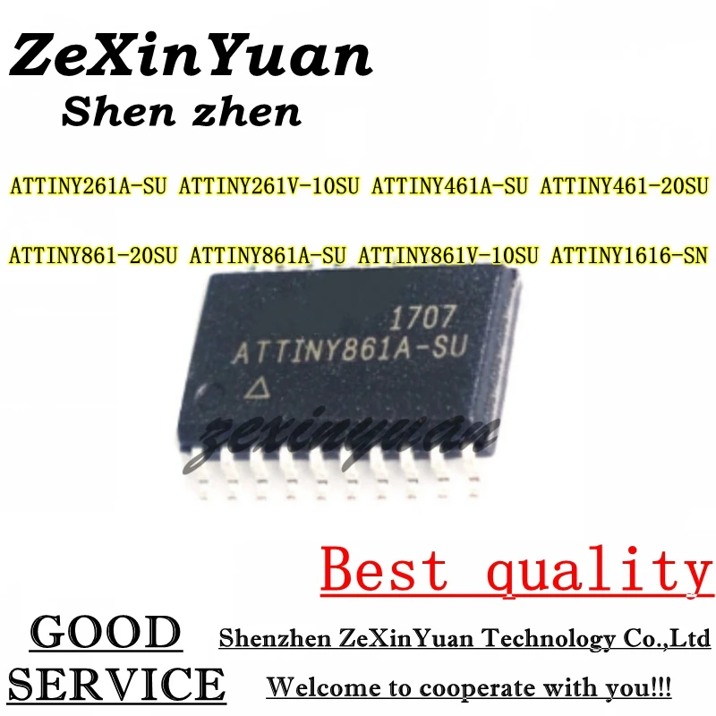 

ATTINY261A-SU ATTINY261V-10SU ATTINY461A-SU ATTINY461-20SU ATTINY861-20SU ATTINY861A-SU ATTINY861V-10SU ATTINY1616-SN SOP-20