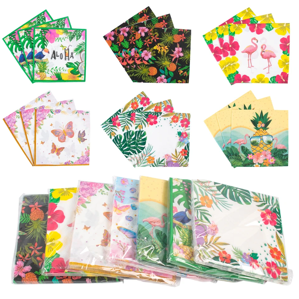 8 Portatovaglioli A Forma Di Palma Con Foglia Verde – Anelli Porta Tovaglioli In Metallo Per Decorazione Tavolo Tropicale, Matrimonio, Spiaggia, Feste - 3