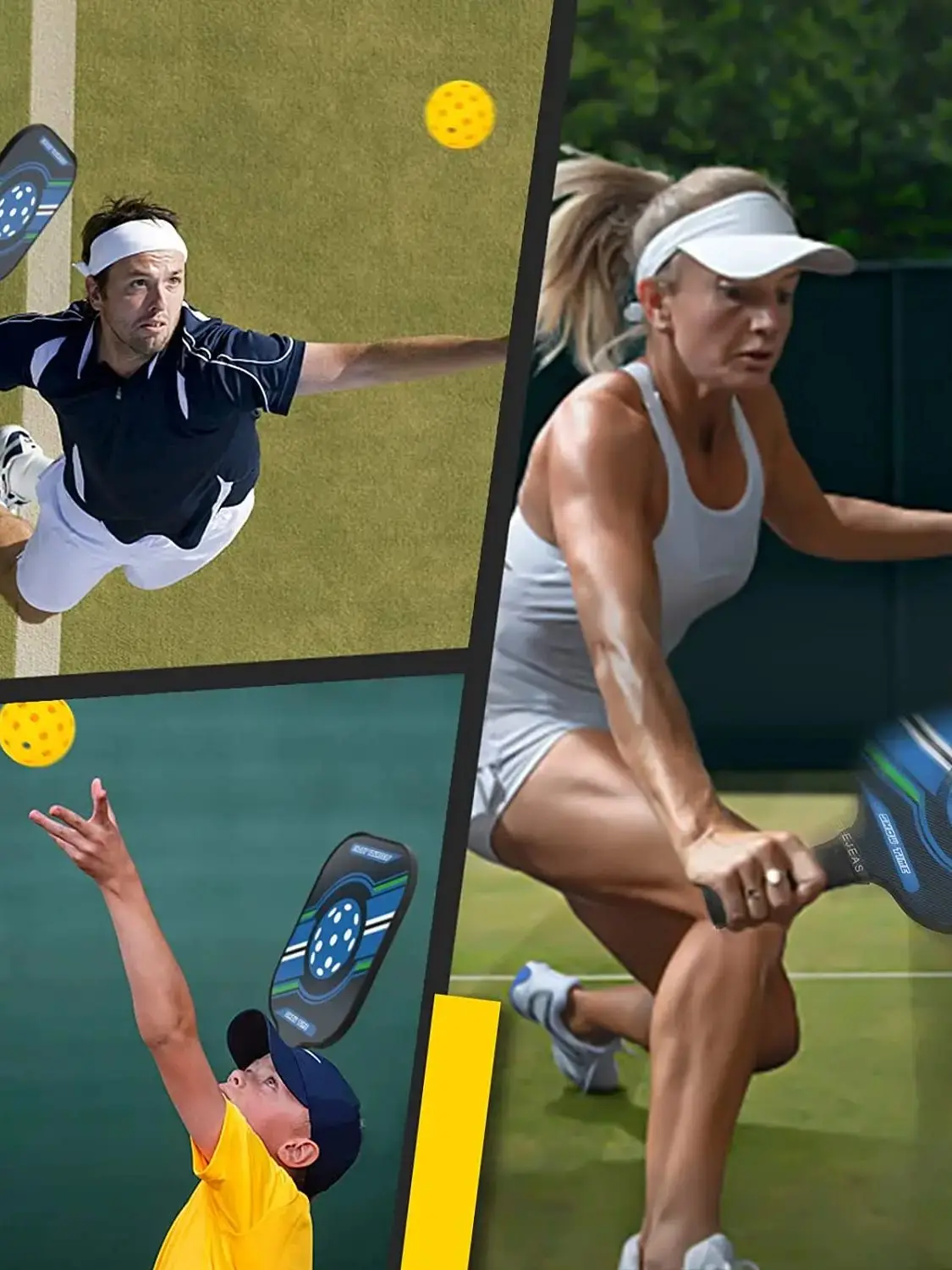 Outdoor Pickleballs 74mm-40 Pickleball Balls-USA Pickleball (USAPA) Approved-Official US Open Ball