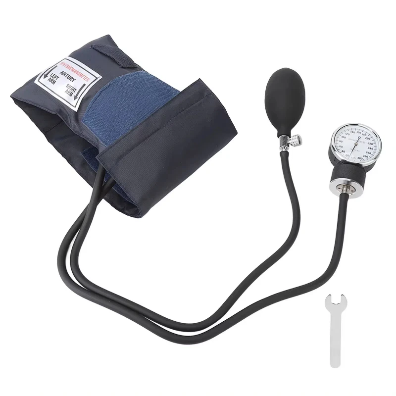 Sphygmomanometer Kit Professional Manual Blood Pressure Monitor Emergency Supplies Blood Portable for Overweight People