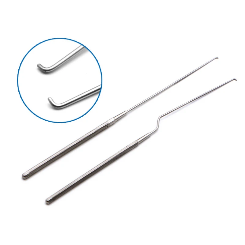 

Cerumen hook Cerumen hook straight curved gun-type college ENT equipment tools high-quality imported materials Korean ear