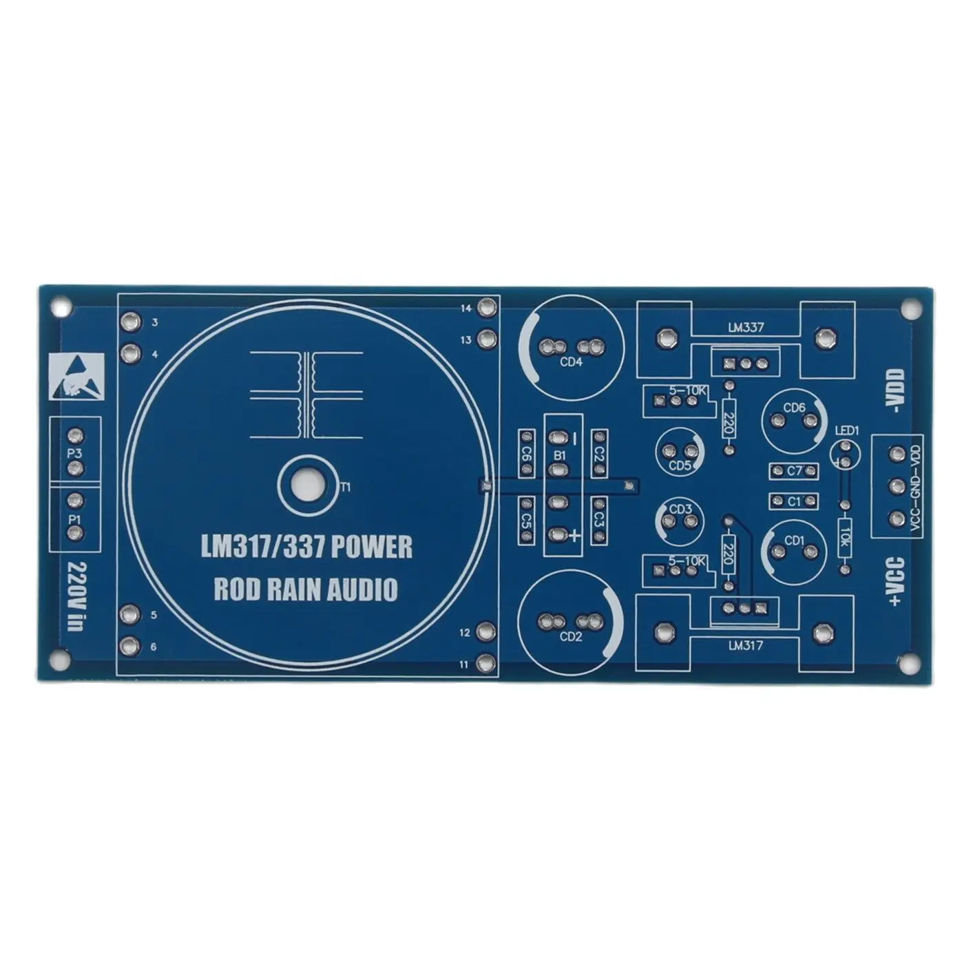 LM317 LM337 Output Dual 2.5V-24V Adjustable Regulated Power Supply Board PCB Can Be Installed Talema 15VA/25VA Transformer engraved naim hicap nac152xs two way 24v regulated power supply board