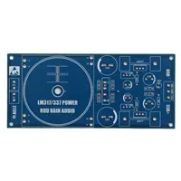 LM317 LM337 Output Dual 2.5V-24V Adjustable Regulated Power Supply Board PCB Can Be Installed Talema 15VA/25VA Transformer 1