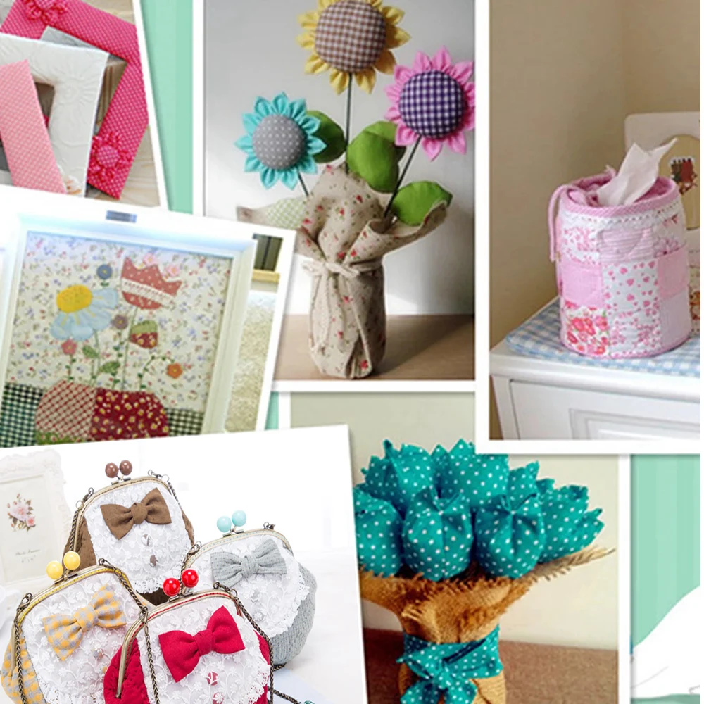 Hot Adhesive Patchwork 200g Single Side Fabric Adhesive Cotton Batting Cream Interlining Filler DIY Craft Accessories 50x100cm