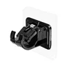 10PCS Curtain Rod Hook Non Perforated Curtain Rod Frame Household Wall Adhesive Bracket Clamp Door Curtain Telescopic Stick Hook 6