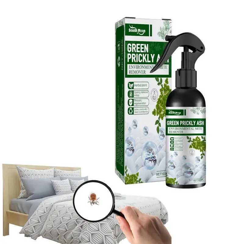 100Ml Di Rimozione Degli Acari Per Interni Per Letti Di Casa Divano Acari Della Polvere Spray Per Uccidere Gli Acari Per Interni Killer Per Cimici Dei