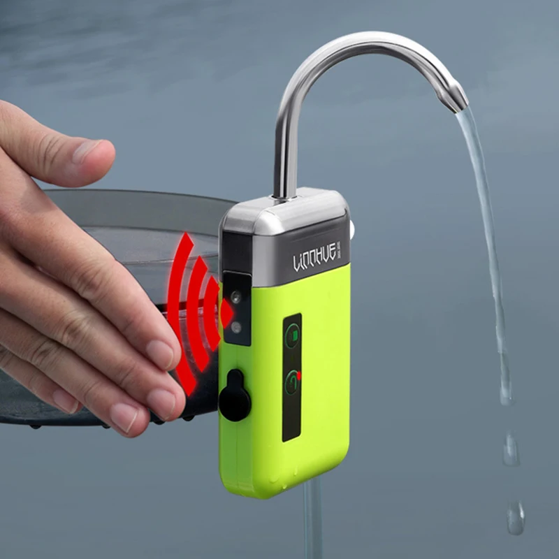 

Automatic Water Machine Aquarium Oxygen Pump Intelligent Sensor Portable Pump With LED Compression Resistance Fishing Tool