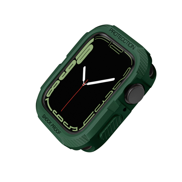 Cover for Apple Watch Case 44mm 40mm 45mm 41mm se 6 5 4 3 iWatch Accessorie TPU Screen Protector Apple watch serie 7 case
