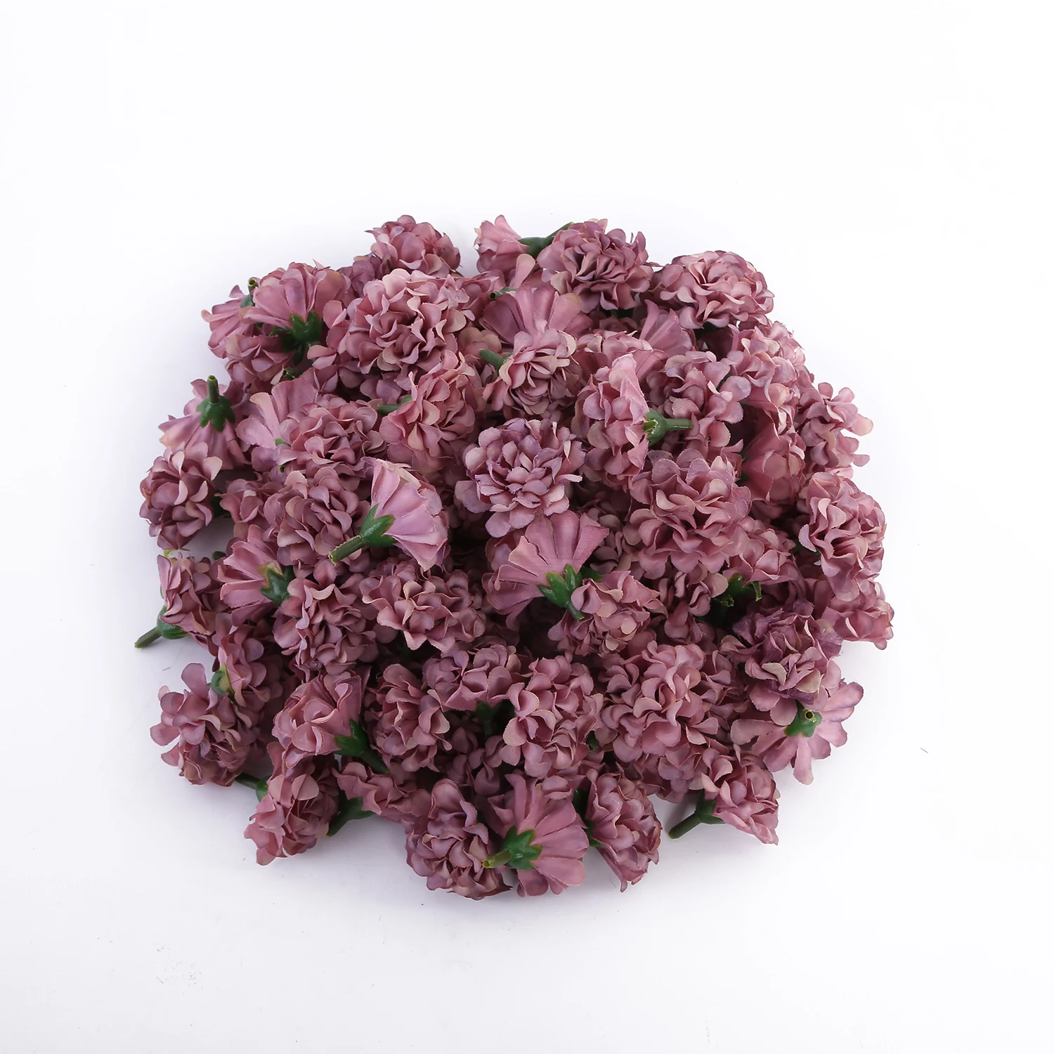 thumbnail image 1 of 5/10/20 piezas de minicabezales de flores de hortensia artificiales para manualidades, claveles, fiestas, hogar, habitación, boda, Navidad, decoración de coronas DIY, 1 of 5