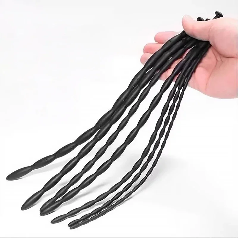 Male Urethral Sounds Penis Plug Silicone Horse Eye BDSM Stick Urethral Masturbator Adult Stick Dilator Sex Toy penis sex toys
