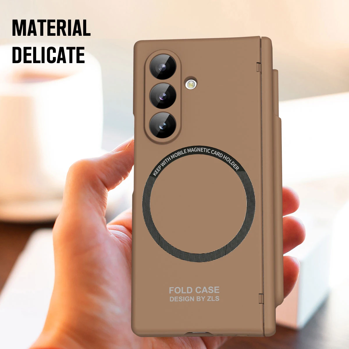 Premium 360° Hinge Case with S Pen Slot & Screen Protection