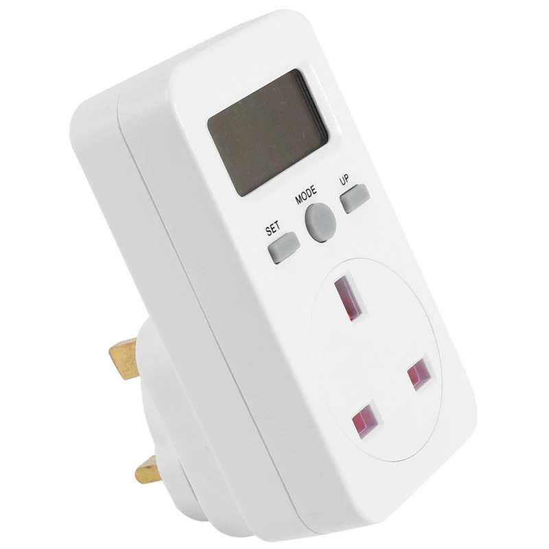 

Digital Power Meter Plug-In Socket Electric Wattmeter Energy Monitor