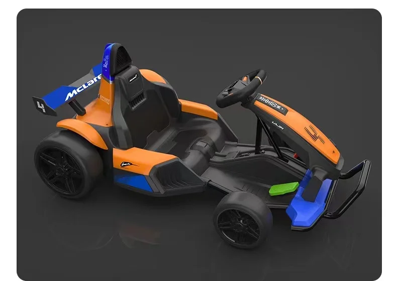 Mclaren Kart Auto Elettrica Per Bambini F1 Drift Racing Bambini Adulti Possono Sedersi Auto Giocattolo Rossa A Rete Per Bambini