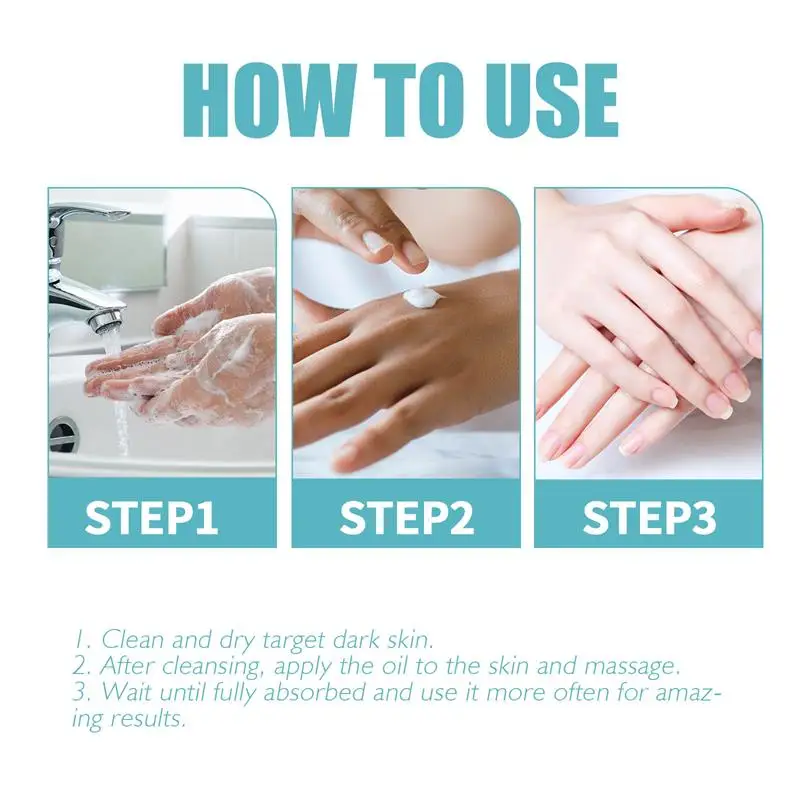 Brighten Cream Bleaching Armpits Elbows Knees Moisturizing Body Lotion Cream Brightening Lightening Melanin Skin Cream 5