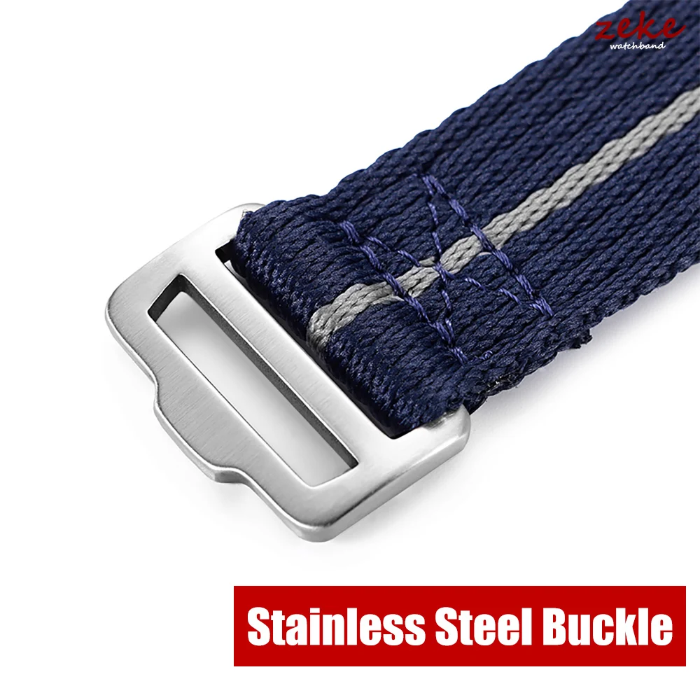Durable Military-Style Nylon Strap with Hook and Loop Fastener - Waterproof