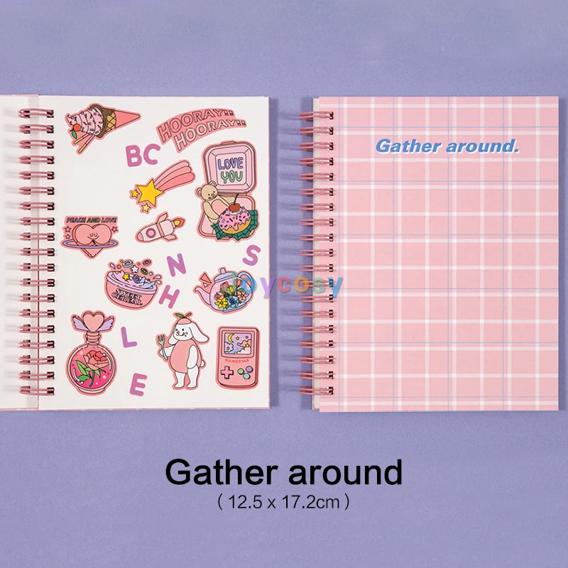 Sticker Collecting Album Double-Side Release Paper Reusable