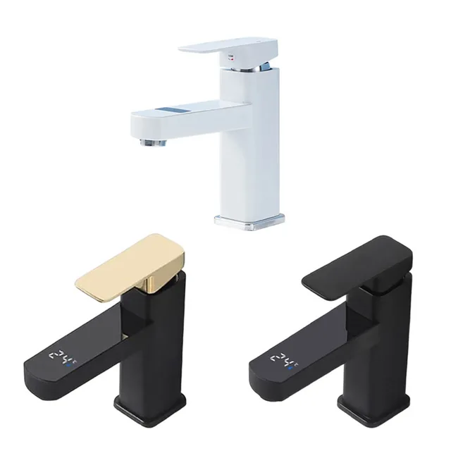 Smart Temperature Digital Faucet with LED Display for Accurate Water Temperature Control in Bathroom and Kitchen 5