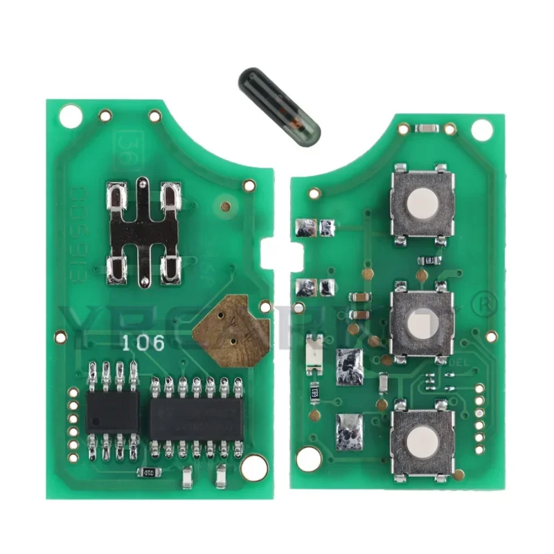 Premium Flip Car Remote Key with 48 Chip Technology