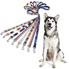 Pet Accessories Dog Traction rope Ethnic Style Striped Forest Pattern Collar Leash Traction rope Cat Harnesses Leads Dog leash