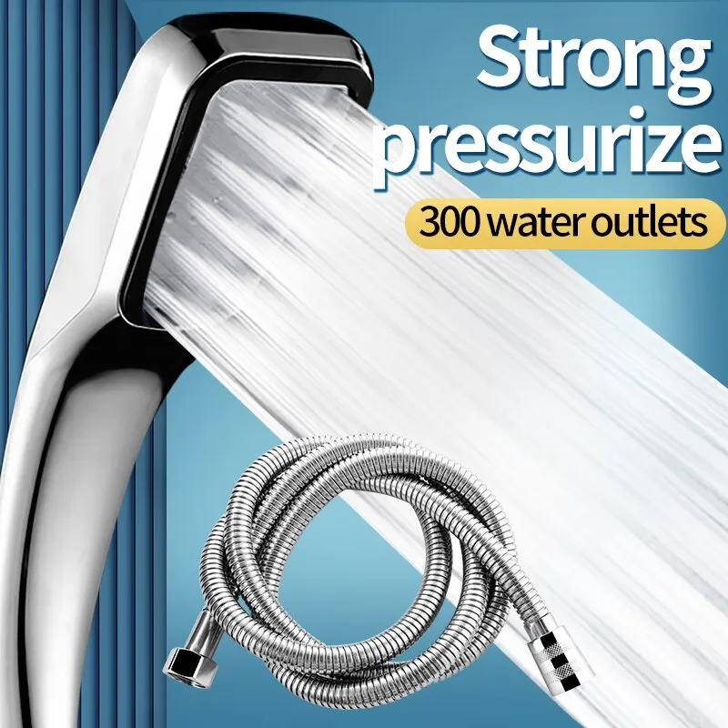 Shower head bathroom accessories high pressure large water output universal adaptation pressurized hand save water