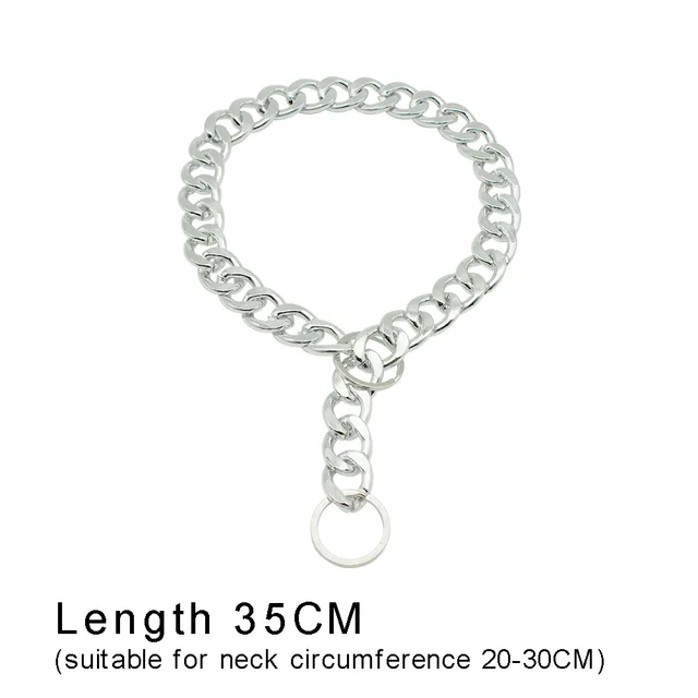 Leash Stainless Steel Big Dog Collar Chain 303 Choke Chain
