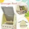 Kids Bookshelf Toy Storage Organizer, Multi-functional Nursery Organizer Kids Furniture Set Toy Storage Cabinet Unit with Shelf 5