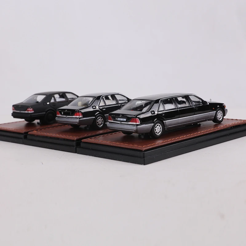 WTX 1:64 W140 S-CLASS 표준 액슬/롱 휠베이스 합금 모델 자동차