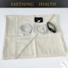 Earthing Plain Bedsheet with Conductive Silver Fiber Antistatic Health Protection Sheet Grounded Release Static 1