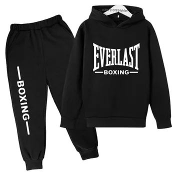 EVERLAST 2 pezzi Felpa con cappuccio + Pantaloni 1