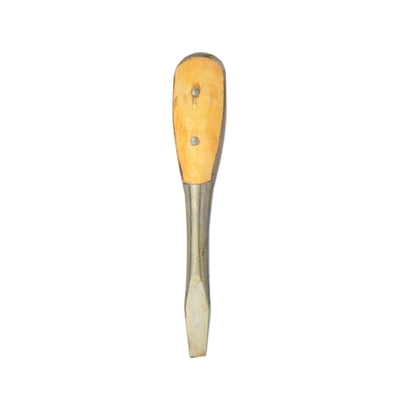 

Slotted Screwdriver Knockable High Carbon Steel Screw Driver with Wooden Handle