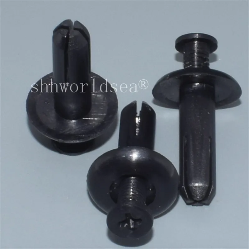 25Pcs 8Mm Supporto Paraurti Anteriore Fermo Di Tipo Push Per Mitsubishi E Clips E 1994 On Mr-138807 Clip Di Fissaggio Automatico In Plastica Per Auto