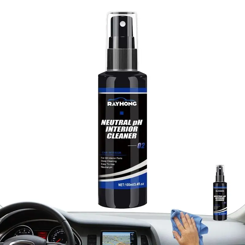 

Auto Interior Leather Cleaner Detailer Plastic Leather Restorer Quick Coat Car Interior Refurbish Leather Protection Renovator