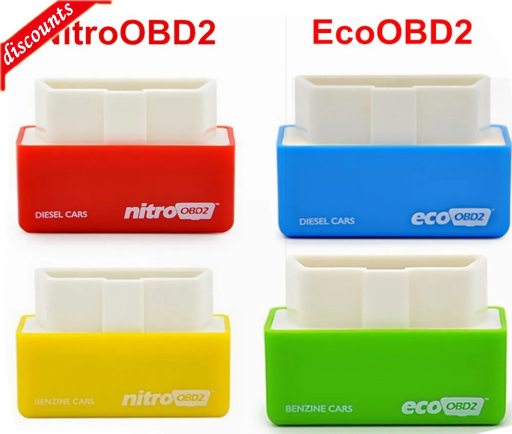 Il Più Nuovo Tuo Driver! Car Chip Tuning Performance Box Nitro Obd2 Ecoobd2 Plug & Driver Interfaccia Obd2 Nitroobd2 Eco Obd2 Tool