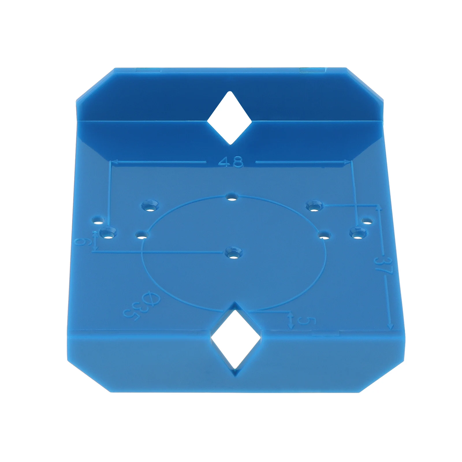 

35MM/40MM Flexible Opening ABS Hinge Hole Locator Hinge Positioning Ruler Woodworking Hinge Installation Auxiliary Tool