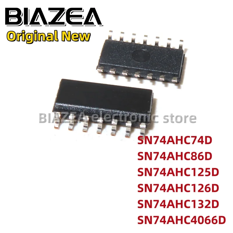 

Набор схем SN74AHC74D SN74AHC86D SN74AHC125D SN74AHC126D SN74AHC132D SN74AHC4066D SOP14, 1 шт.