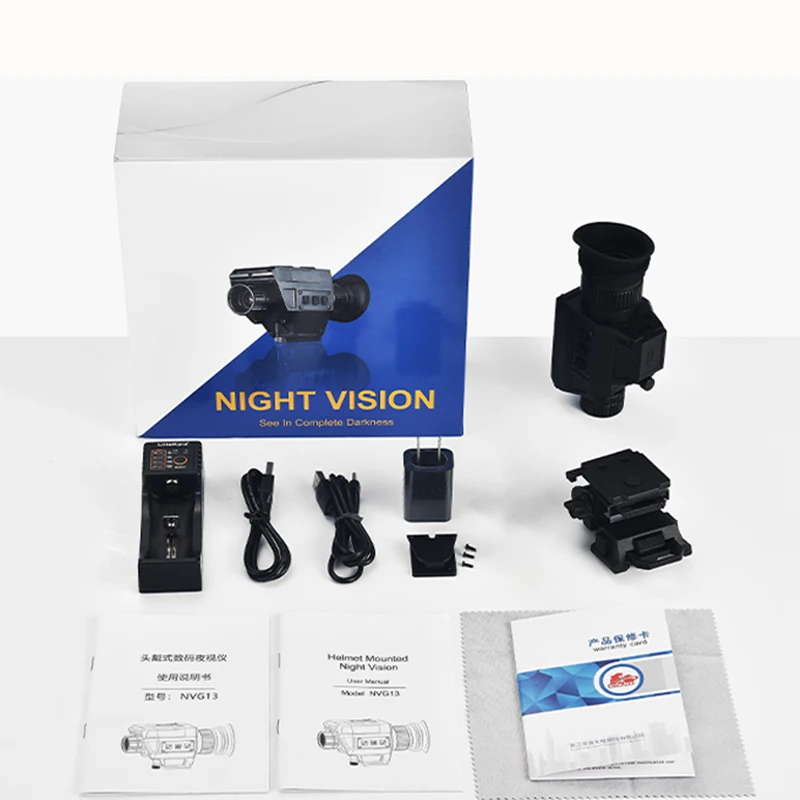 ZIYOUHU NVG13 야간 투시경 다중 이미징 모드 초대형 시야각 비주얼 카메라 헤드 마운트 야간 단안경